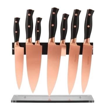 6 Pcs Kitchen Knife Set with Stand