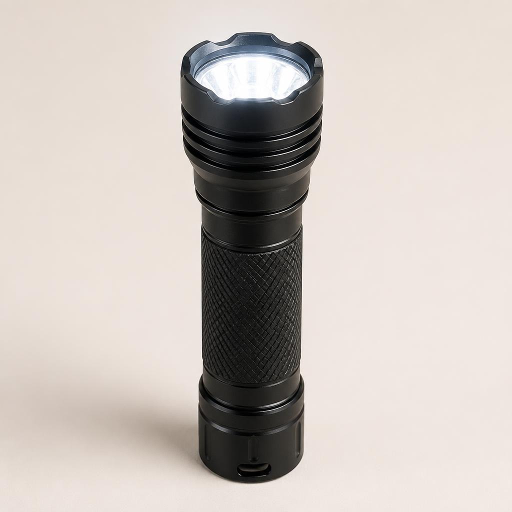 Rechargeable LED Torch Light 55500mAh